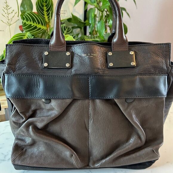 Rag & Bone Large Brown Pilot Bag - Picture 1 of 9